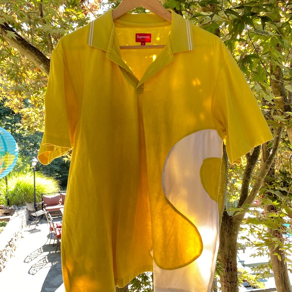 Yellow Supreme “S” Polo